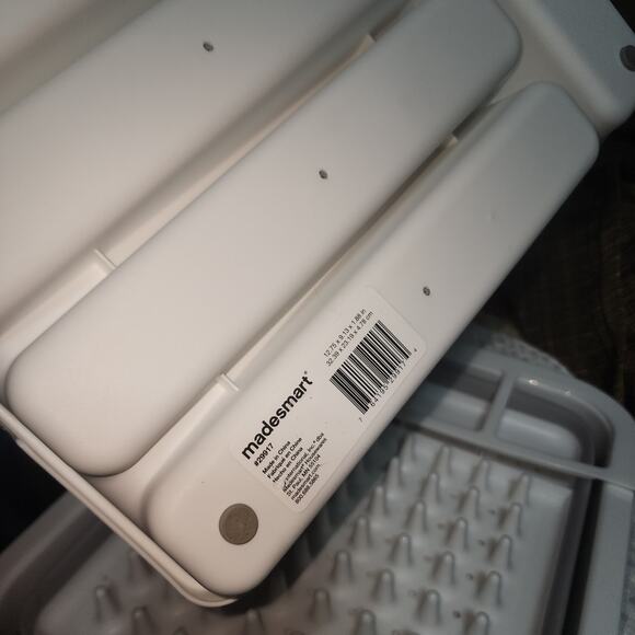 COLLAPSIBLE DUSH DRAINER & SILVERWARE ORGANIZER SET - Picture 8 of 8